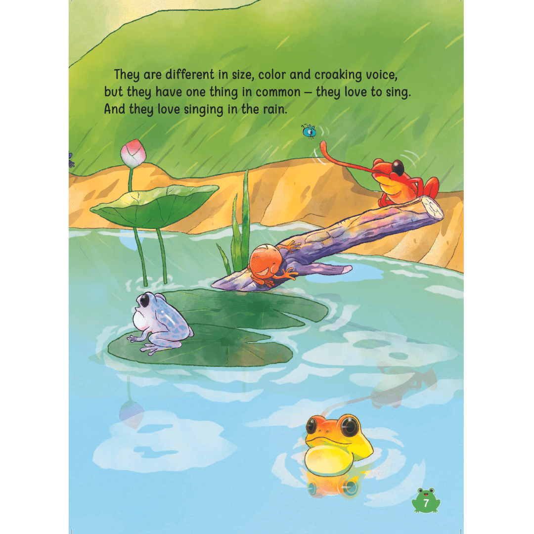 The Frog Orchestra in the Rain - aulad.my