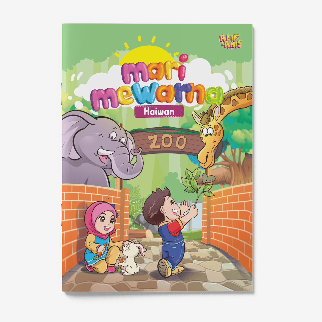 Buku Mewarna Alif Anis (Haiwan) - aulad.my