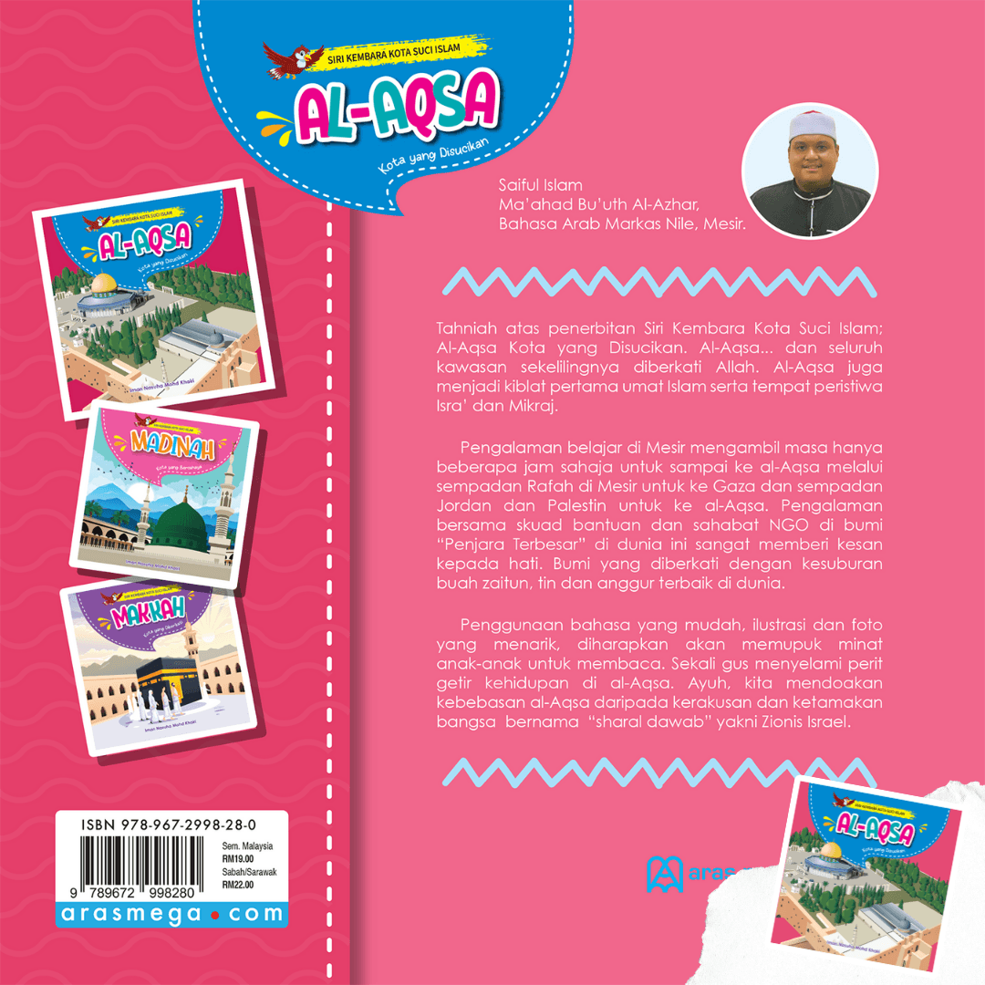 Set Siri Kembara Kota Suci (3 Buku) - aulad.my