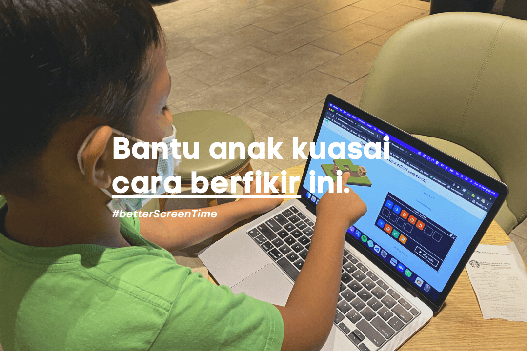 Ajar anak cara berfikir untuk menyelesaikan masalah kompleks menggunakan Game Komputer. - aulad.my