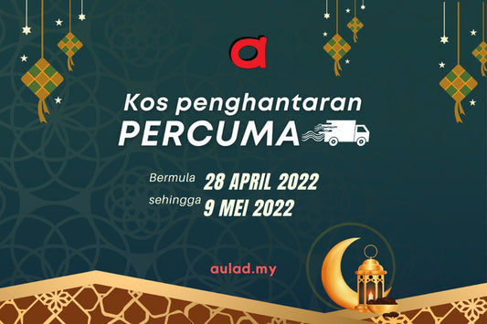 Promosi Pos Percuma sepanjang Aidil Fitri 2022 - aulad.my