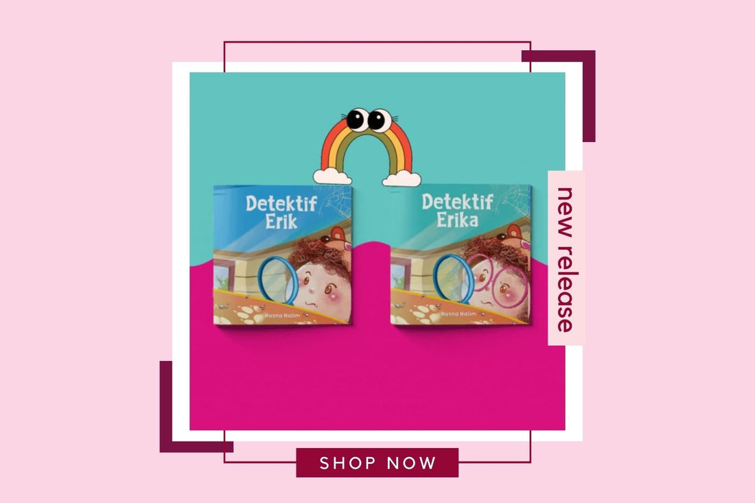 Buku cerita personalized baharu: Saya Detektif - aulad.my