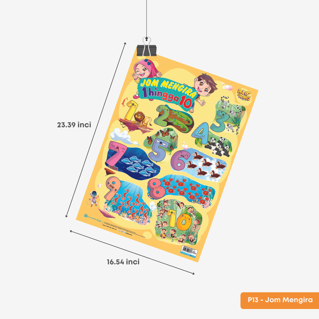 Poster Kanak-kanak | Alif & Anis - aulad.my