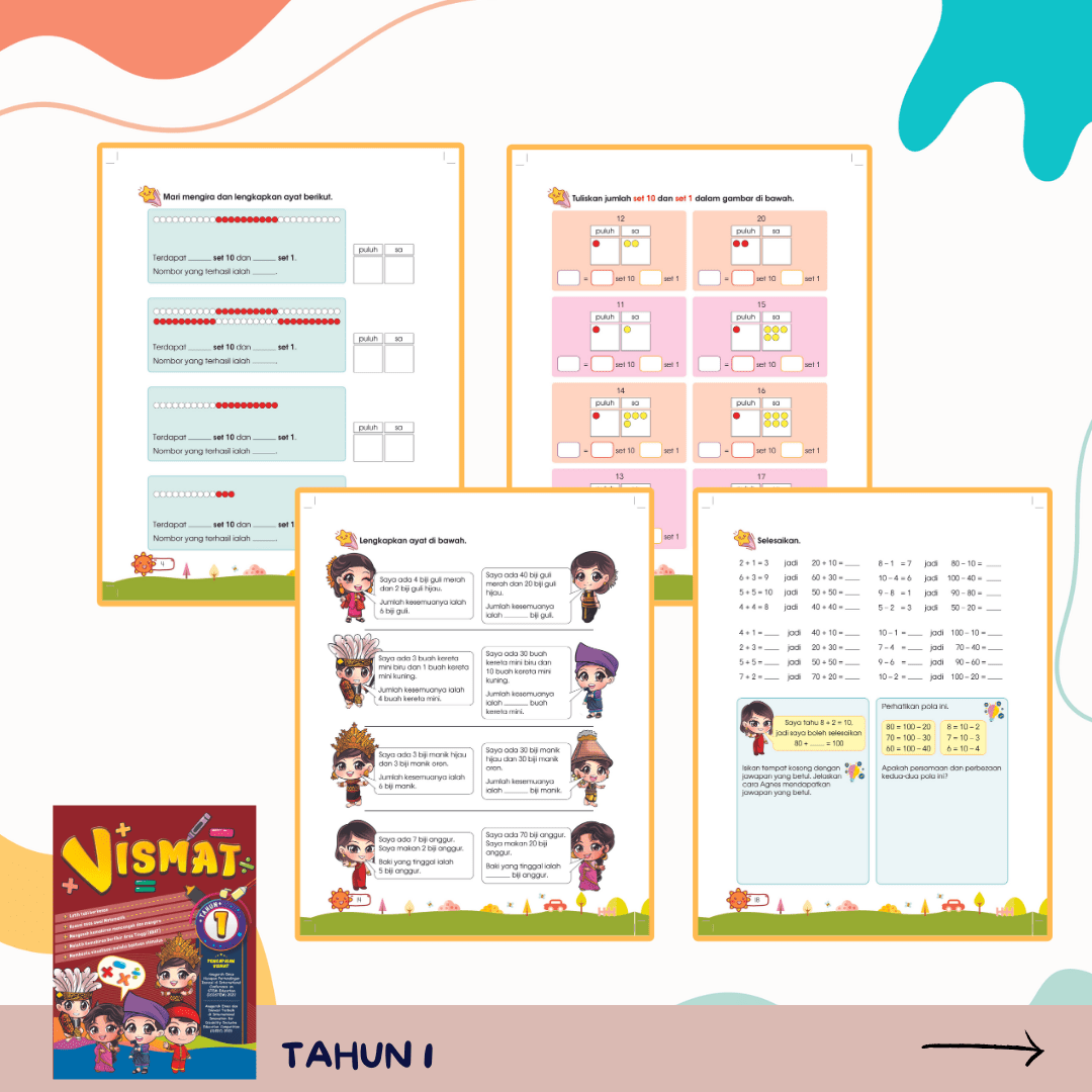 SET KOMBO VISMAT + PAPAN VISMAT - aulad.my