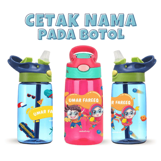 Botol Air Personalized Aulad.my - aulad.my