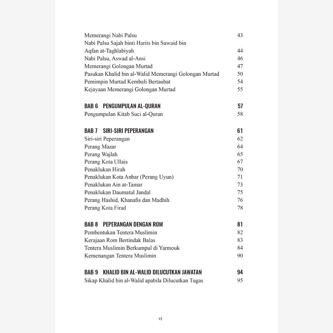 Cabaran Dakwah & Pemerintahan Khulafa Ar-Rasyidin (Soft Cover) - aulad.my