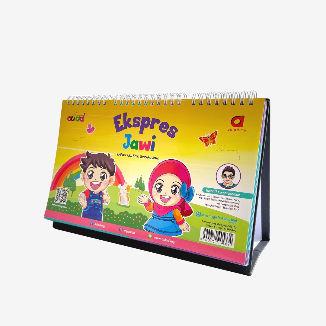 Ekspres Jawi - Flip Flap Suku Kata Terbuka Jawi - aulad.my