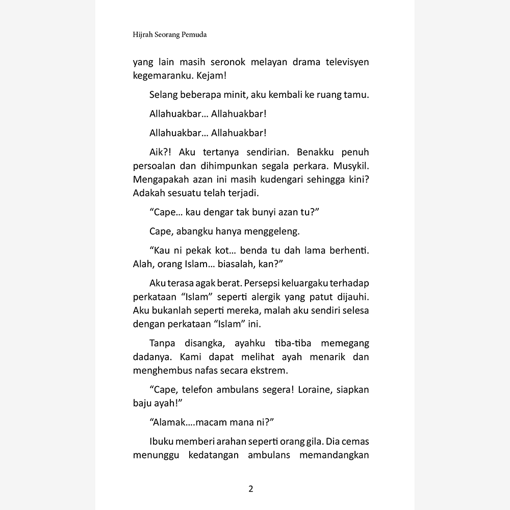 Hijrah Seorang Pemuda - aulad.my