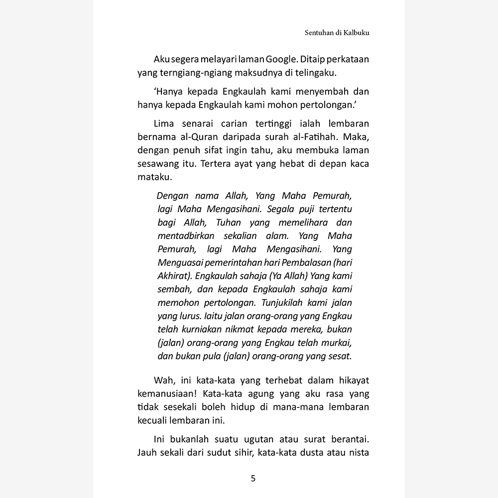 Hijrah Seorang Pemuda - aulad.my