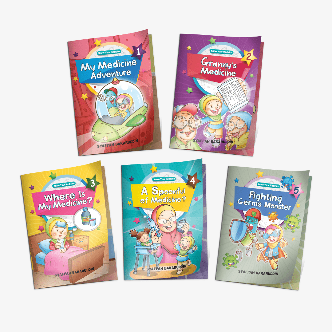 Know Your Medicine Series (5 Books) - aulad.my