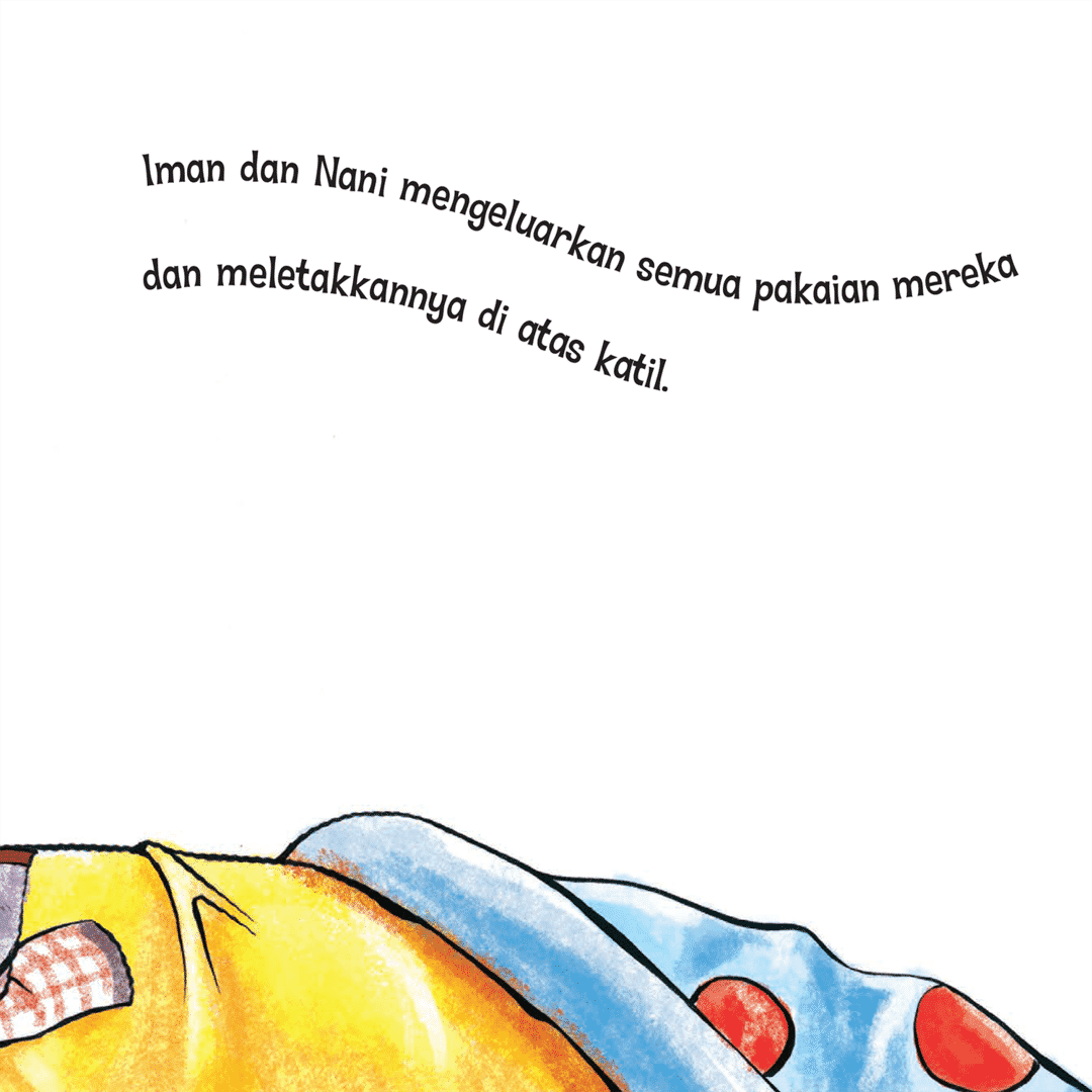 Profesor Mama Bersama Iman & Nani - Baju Bundle - aulad.my