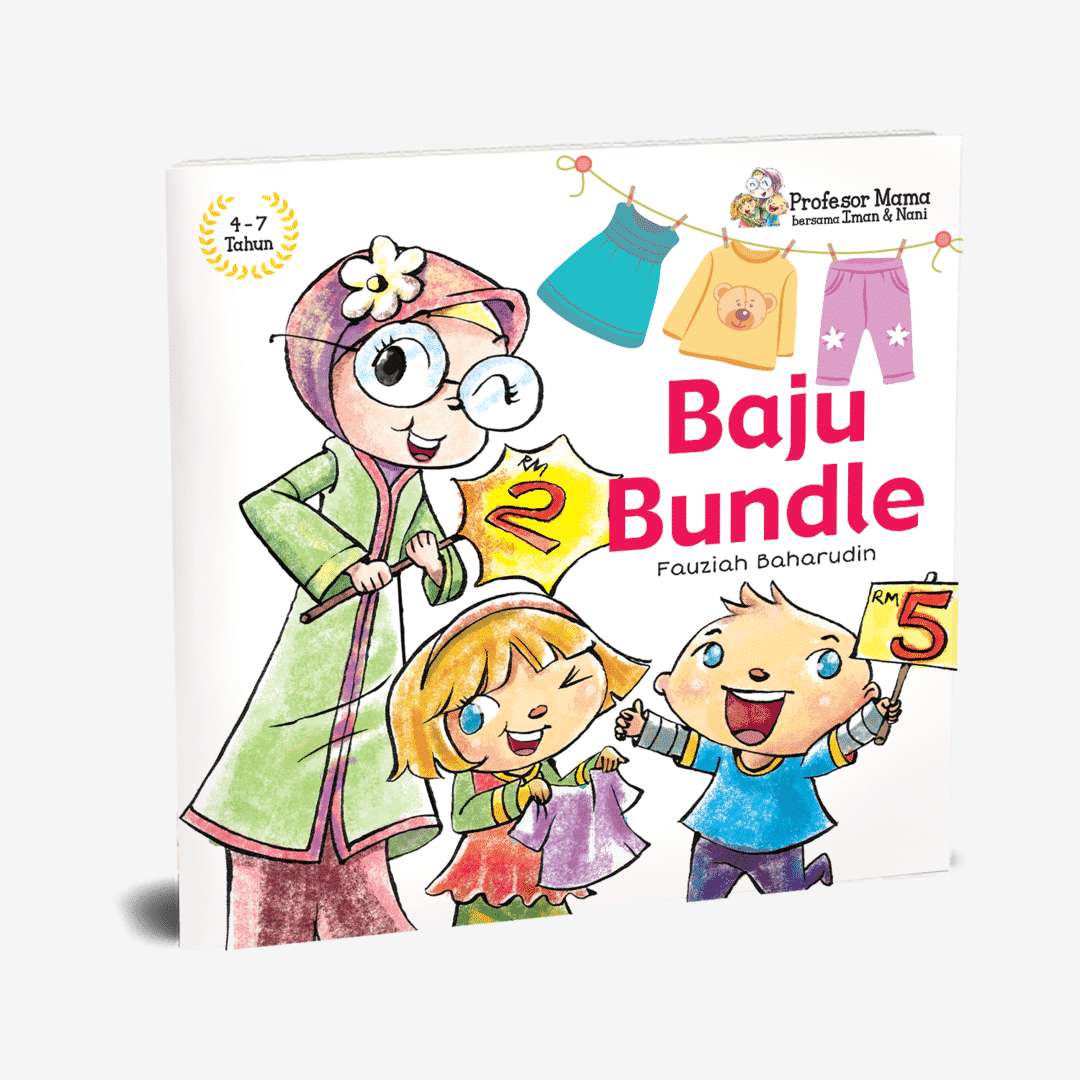 Profesor Mama Bersama Iman & Nani - Baju Bundle - aulad.my