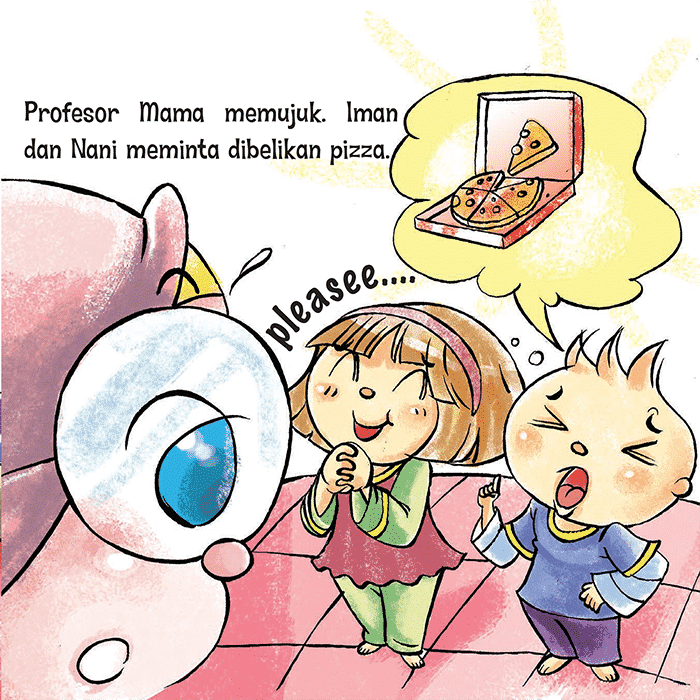 Profesor Mama Bersama Iman & Nani - Kuih Mama - aulad.my