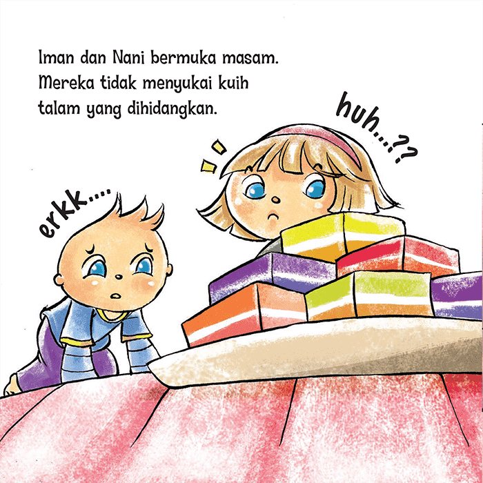 Profesor Mama Bersama Iman & Nani - Kuih Mama - aulad.my