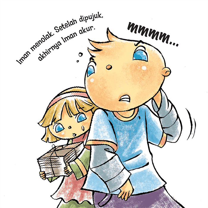 Profesor Mama Bersama Iman & Nani - Surat Khabar Lama - aulad.my