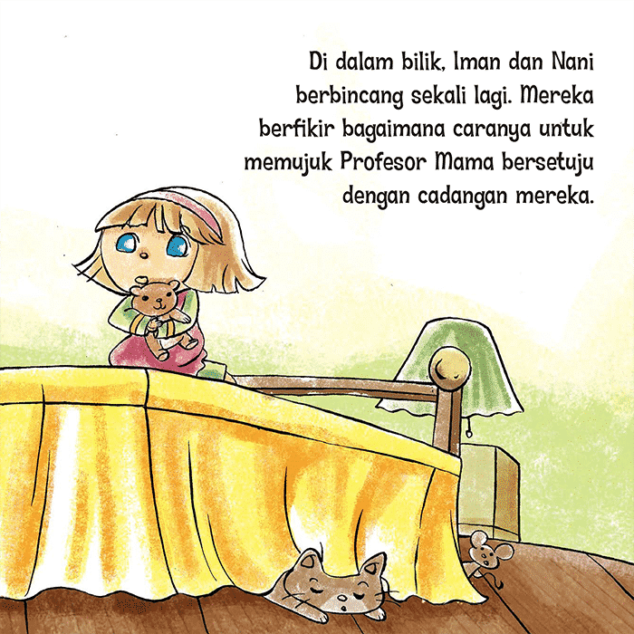 Profesor Mama Bersama Iman & Nani - Telur Tembelang - aulad.my