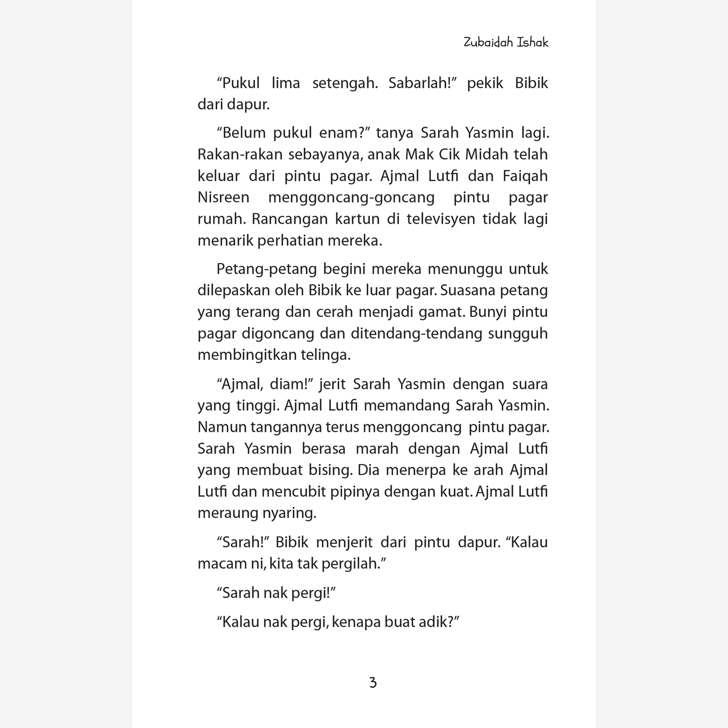 Sarah Yasmin - aulad.my