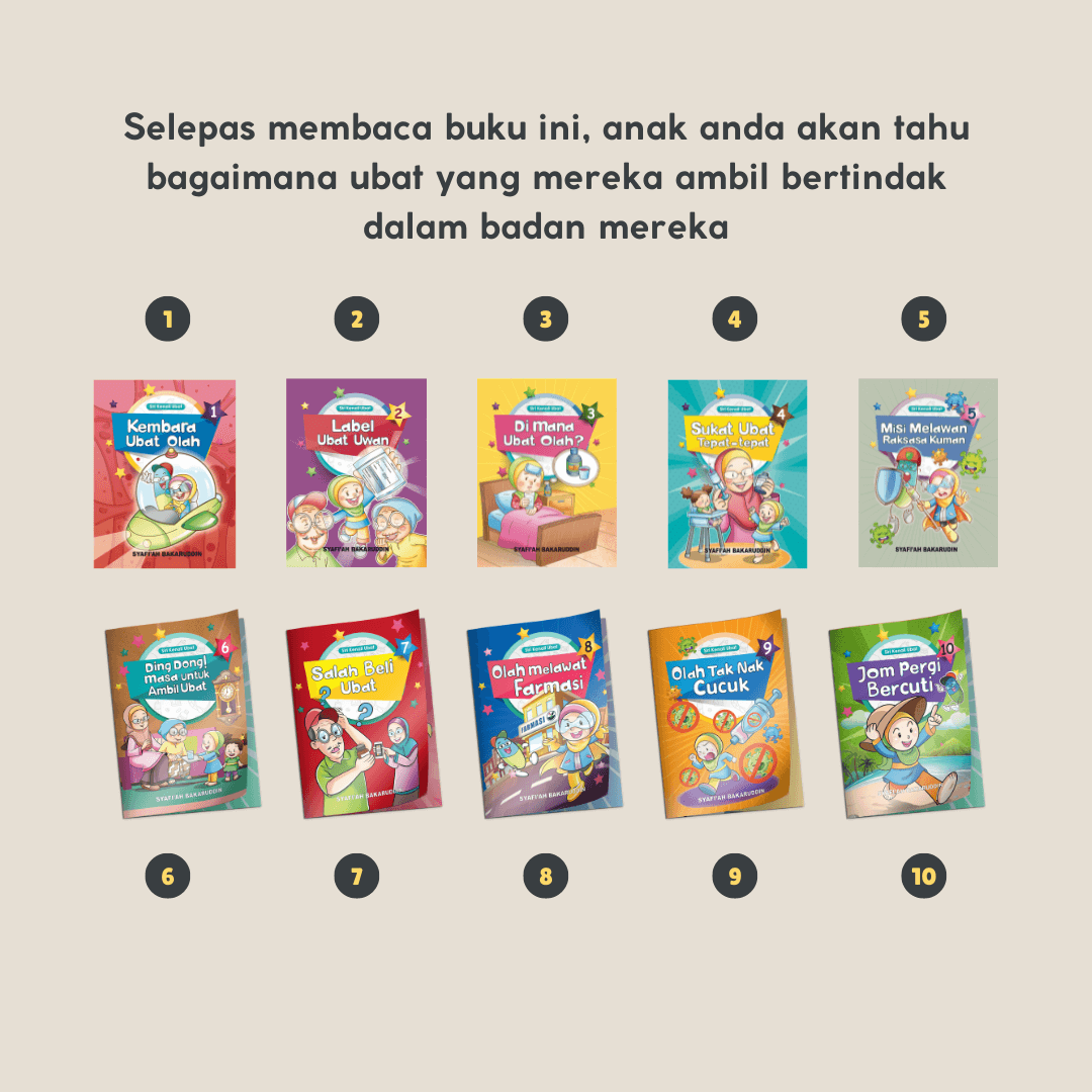 Set Lengkap Siri Kenali Ubat (1-10) - aulad.my