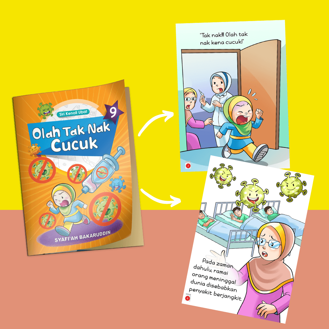 Set Siri Kenali Ubat 6 hingga 10 (5 Buku) - aulad.my