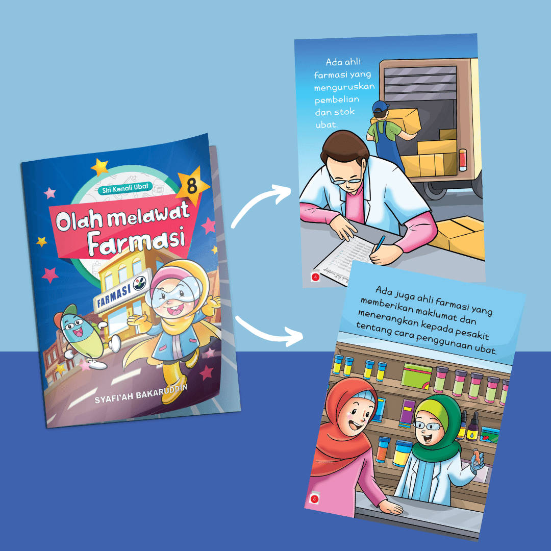 Set Siri Kenali Ubat 6 hingga 10 (5 Buku) - aulad.my