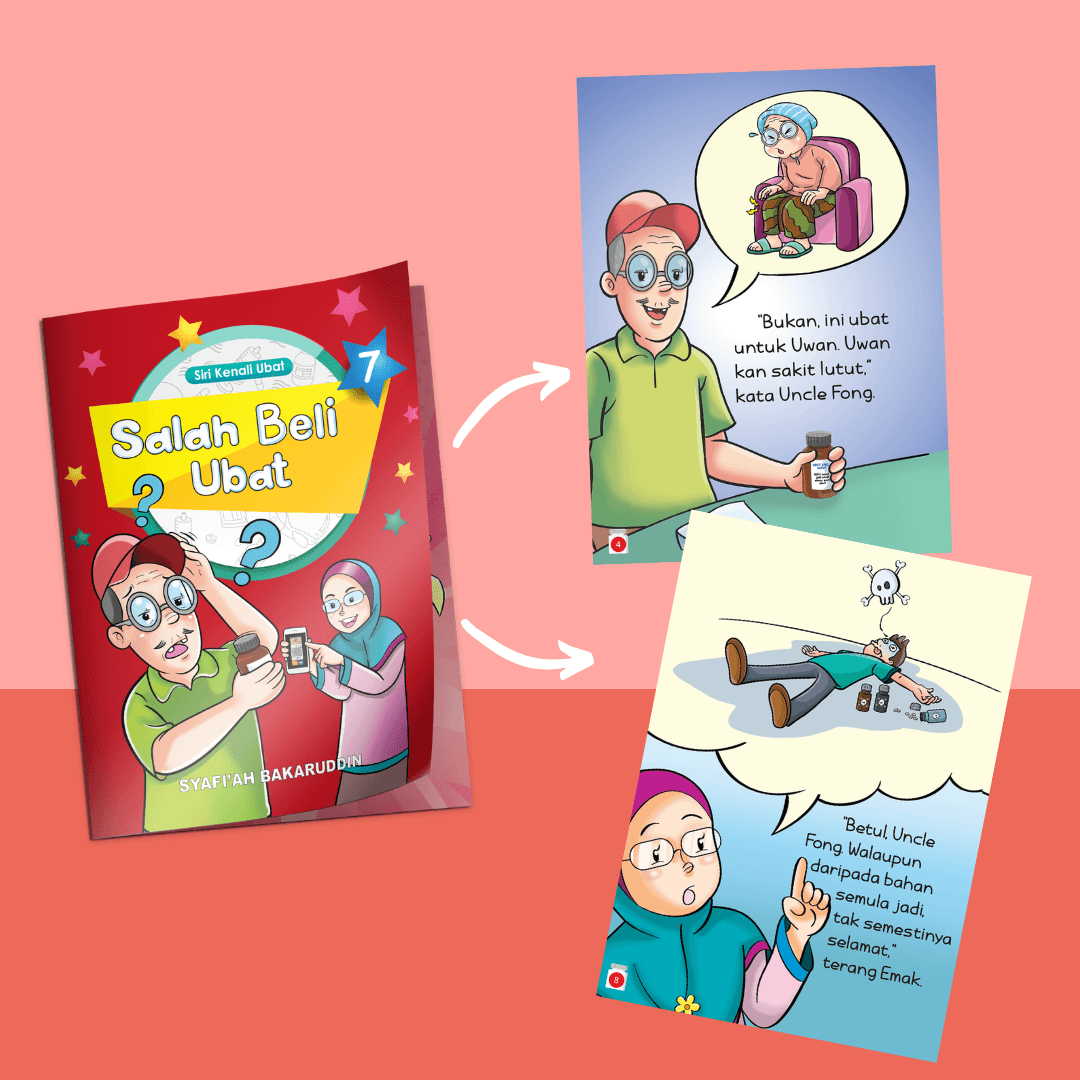 Set Siri Kenali Ubat 6 hingga 10 (5 Buku) - aulad.my